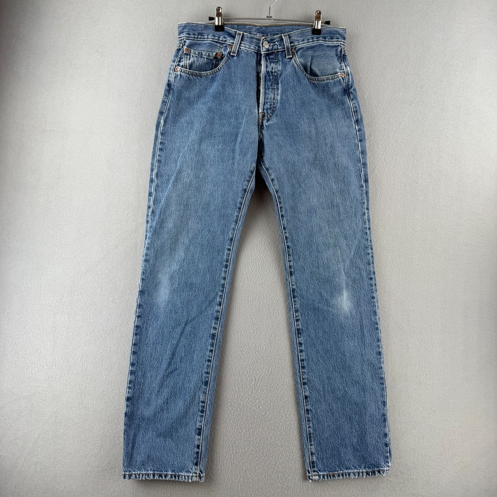 Vintage Levis Jeans Mens 32x34 (Fits 31x33) 501 Straight Paper Tag Y2K 2002